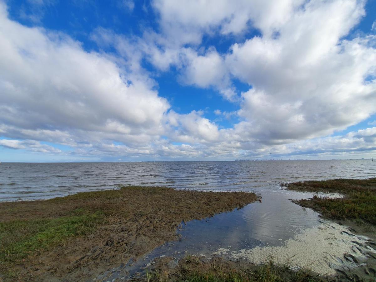 Ferienhaus An Der Nordsee - Familienfreundlich, Gut Ausgestattet & Viel Platz Butjadingen Esterno foto